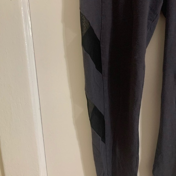 Bozzollo Blue Gray Cut out leggings Size Medium - Picture 5 of 11